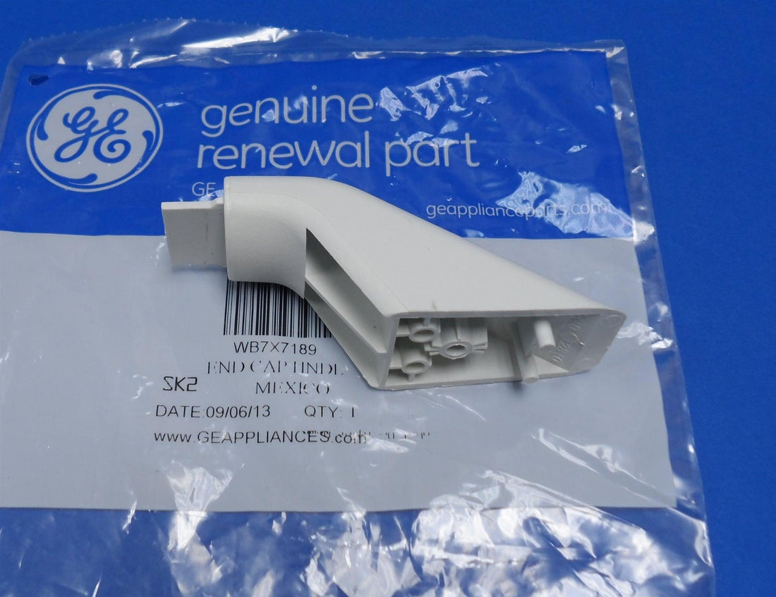 GE WB7X7189 Oven Door Handle End Cap White