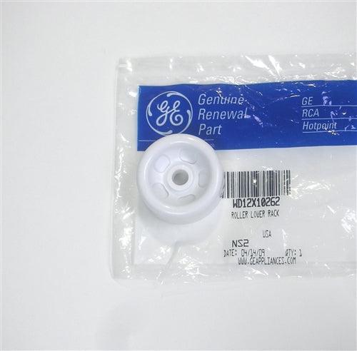 GE Dishwasher Lower Rack Roller White WD12X10262