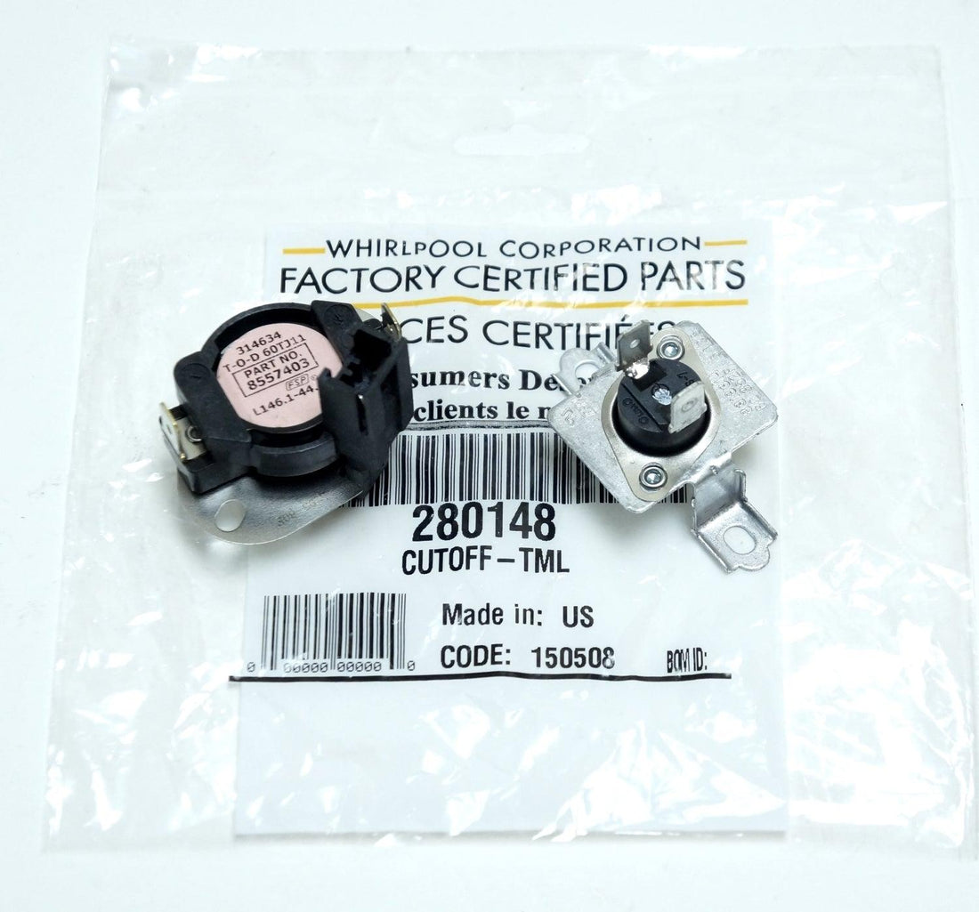 Whirlpool 280148 Dryer Thermostat Kit