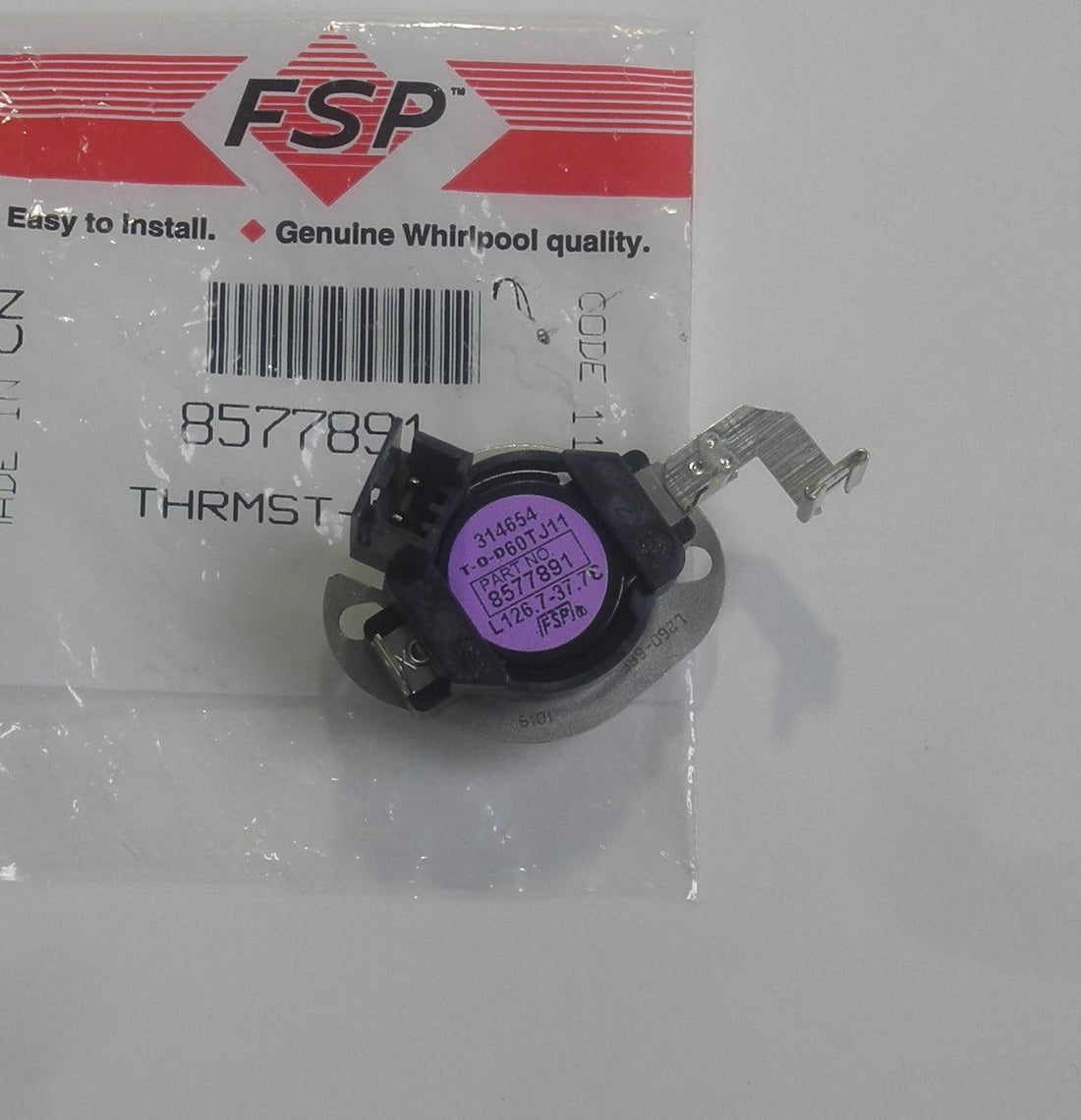 Whirlpool Dryer Thermostat WP8577891