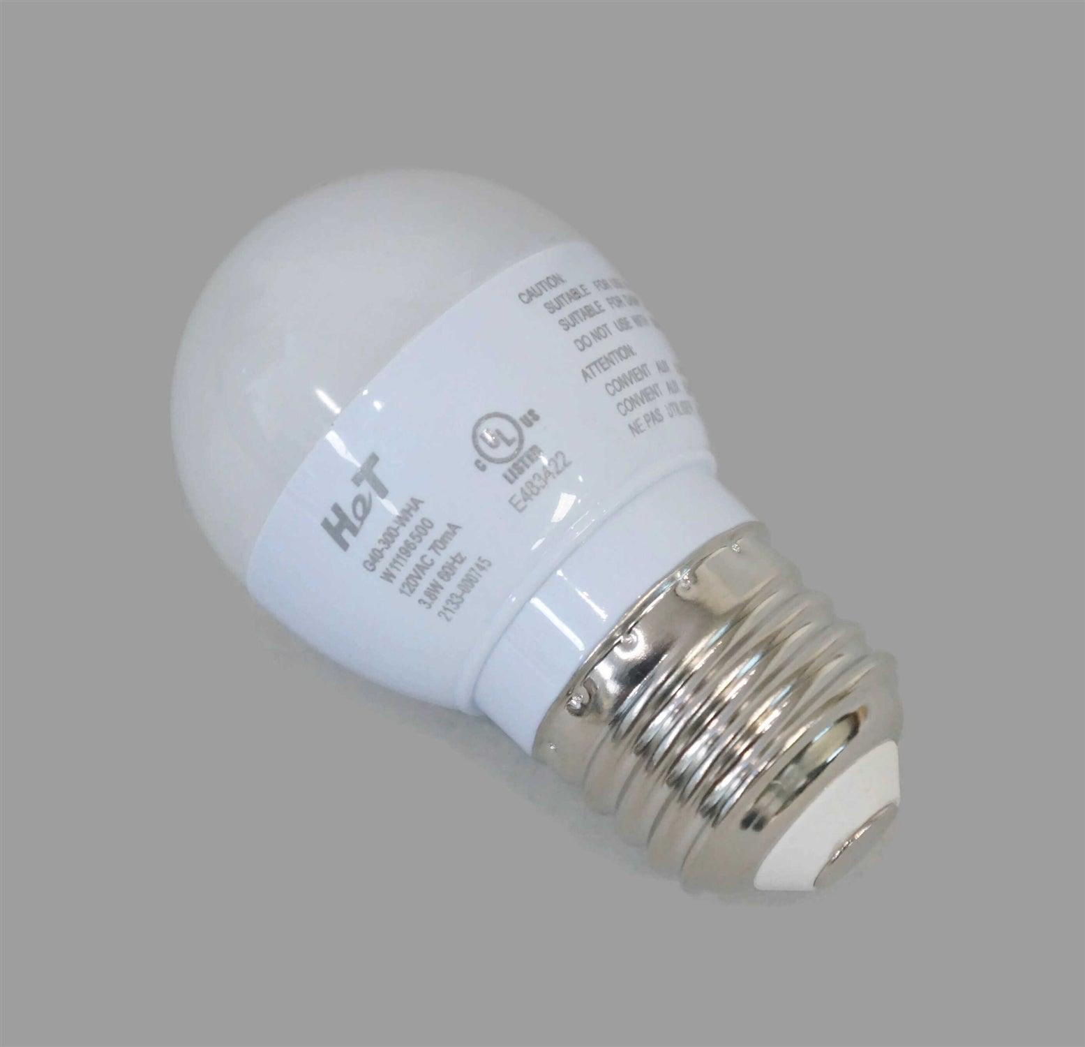 Whirlpool W10565137 Refrigerator Freezer LED Light Bulb