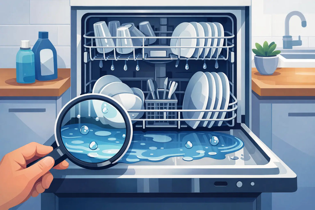 Why Does a Dishwasher Leave Water Behind?
