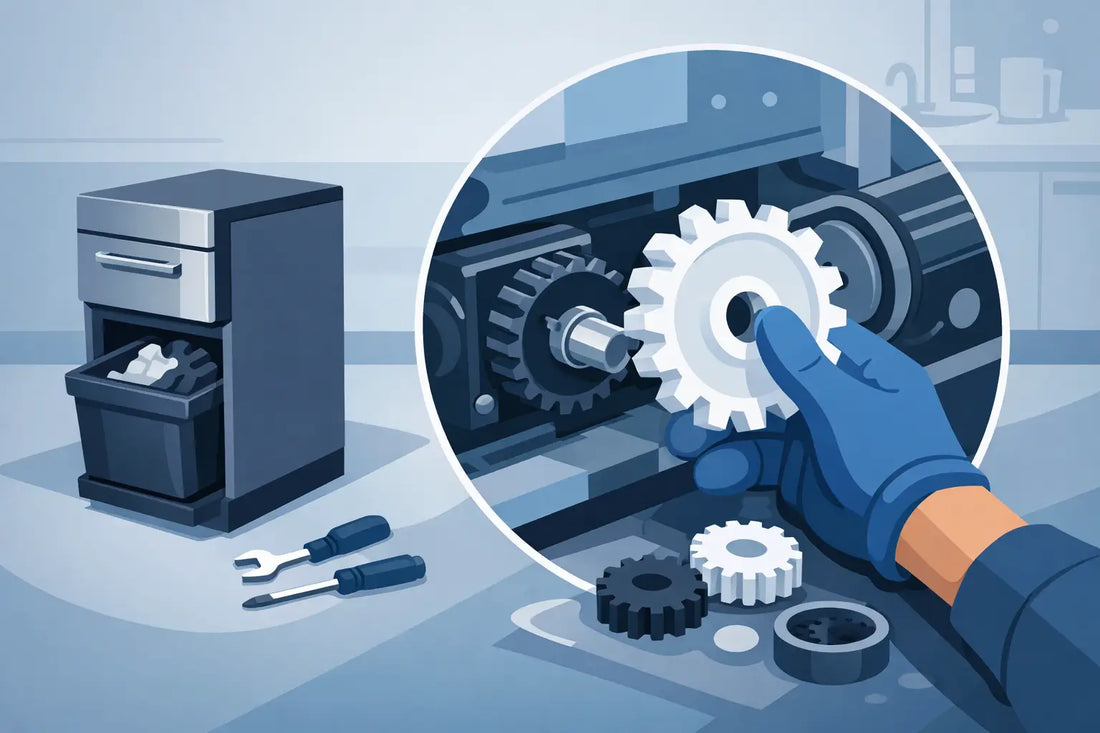 Trash Compactor Drive Gear Replacement Guide