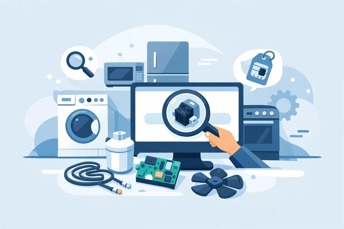 How to Search an Appliance Part Number Correctly