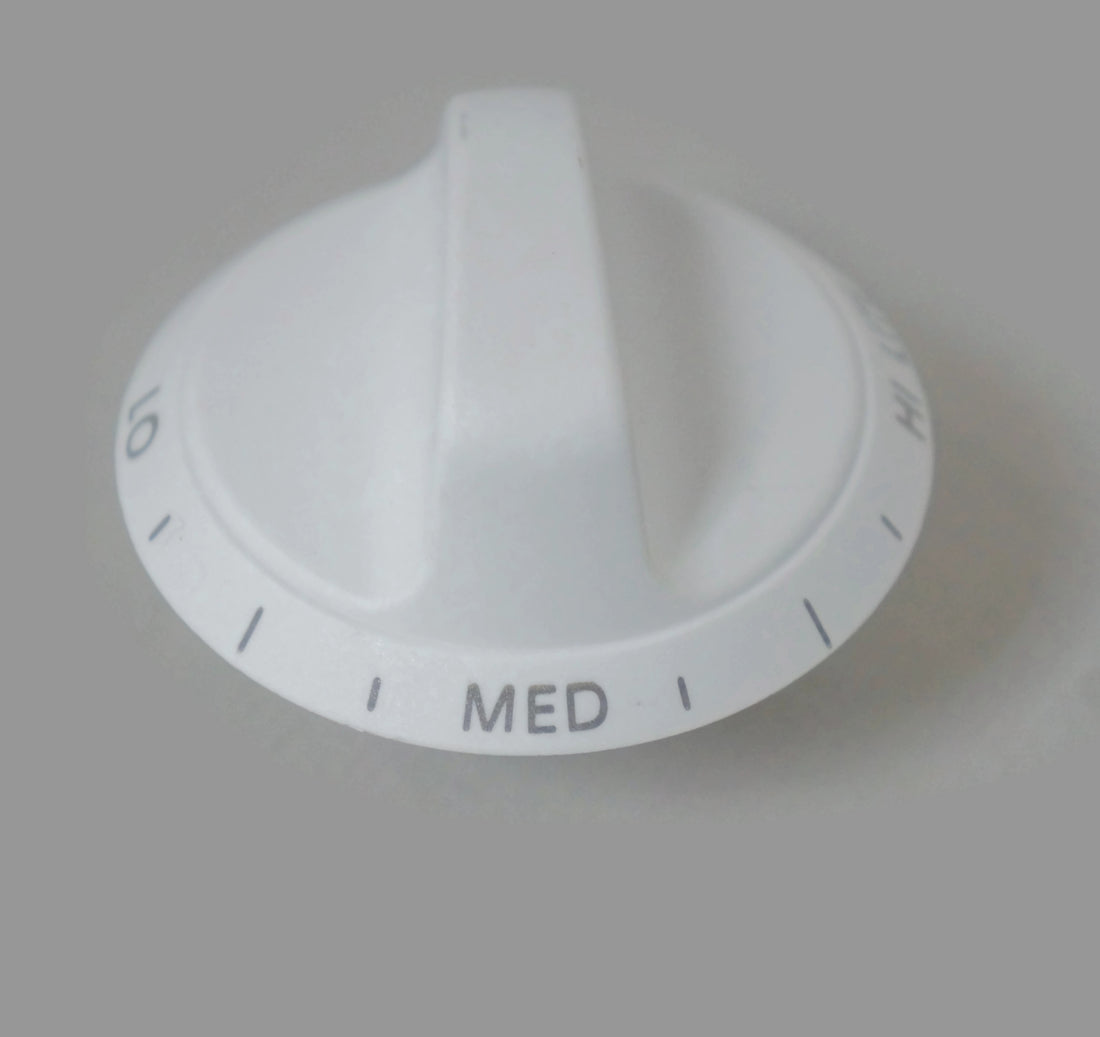 Amana WP31905408W Range Burner Knob White Med