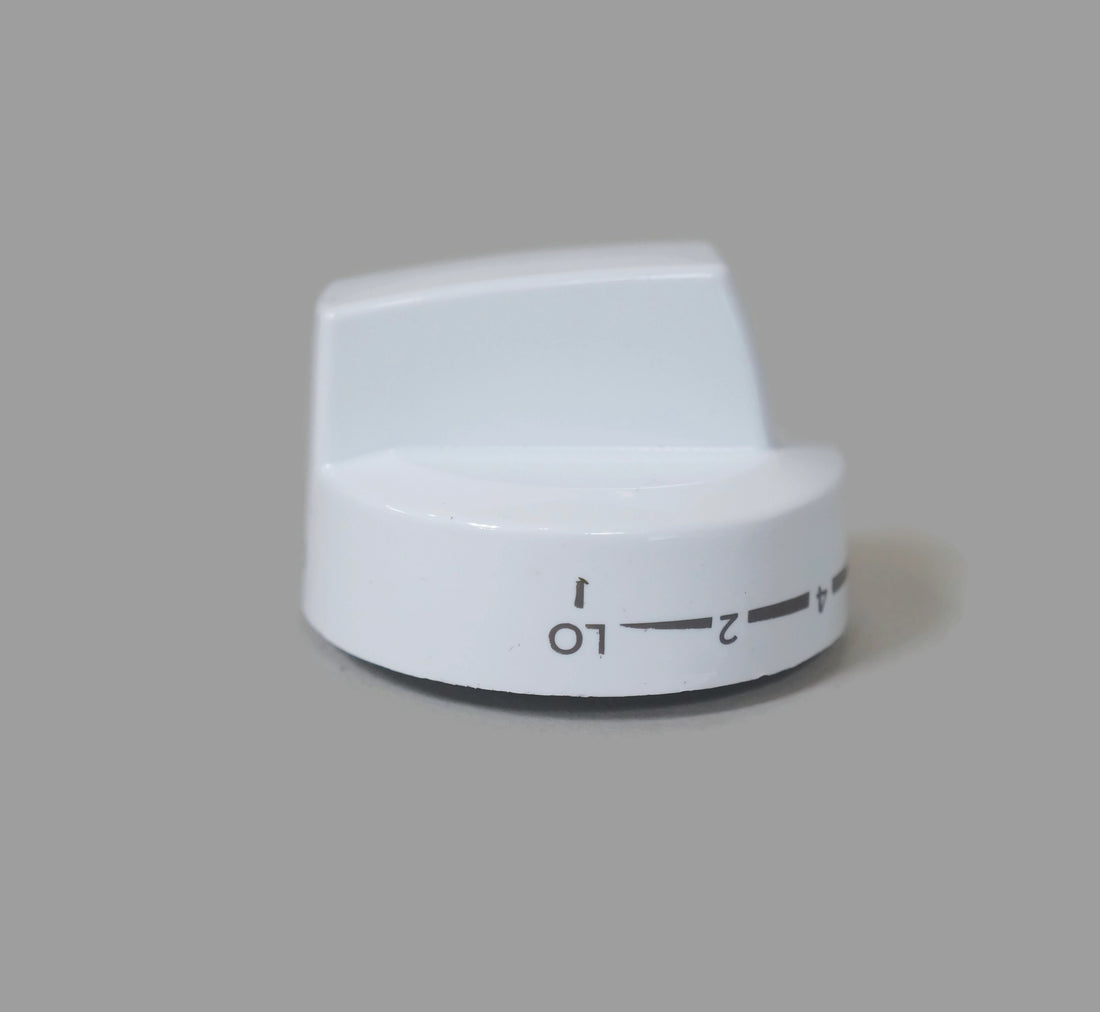 Amana WPW10614597 Range Knob White Left
