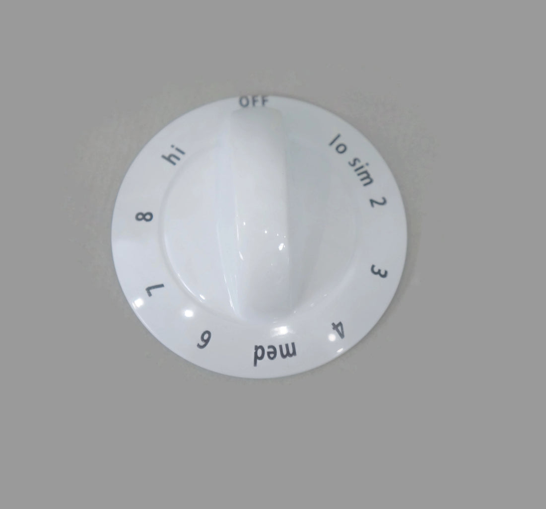 Frigidaire 318196633 Cooktop Knob Top