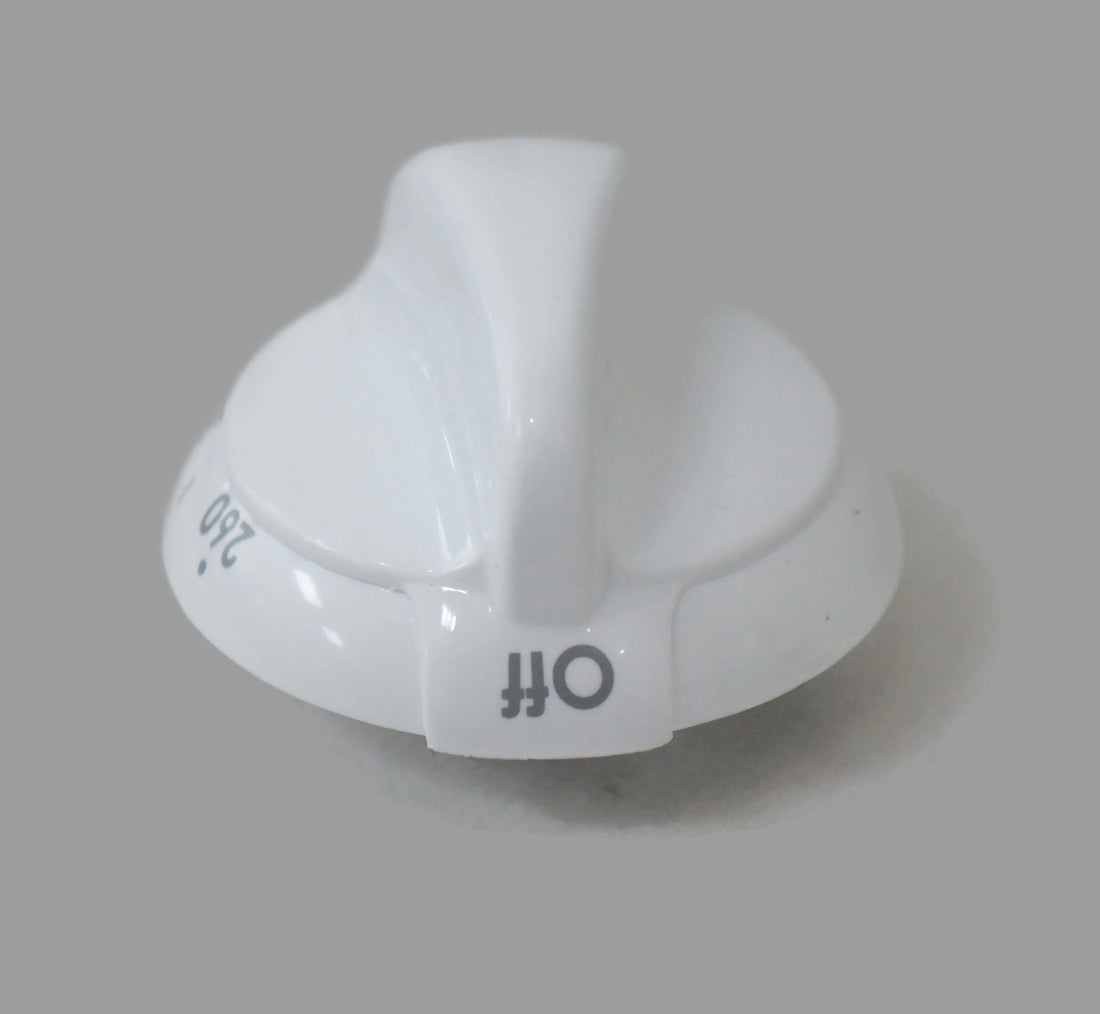 GE WB03K10244 Oven Thermostat Knob White Off Indicator