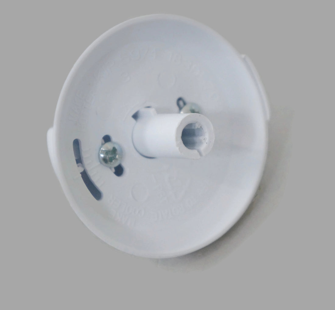 GE WB03K10244 Oven Thermostat Knob White Underside