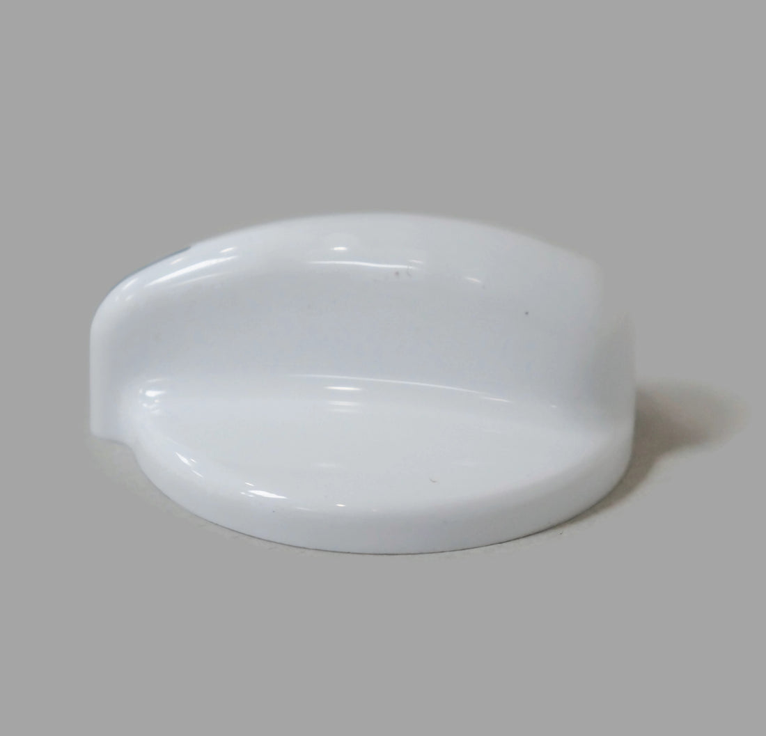 GE WB03T10027 Range Burner Knob White Left
