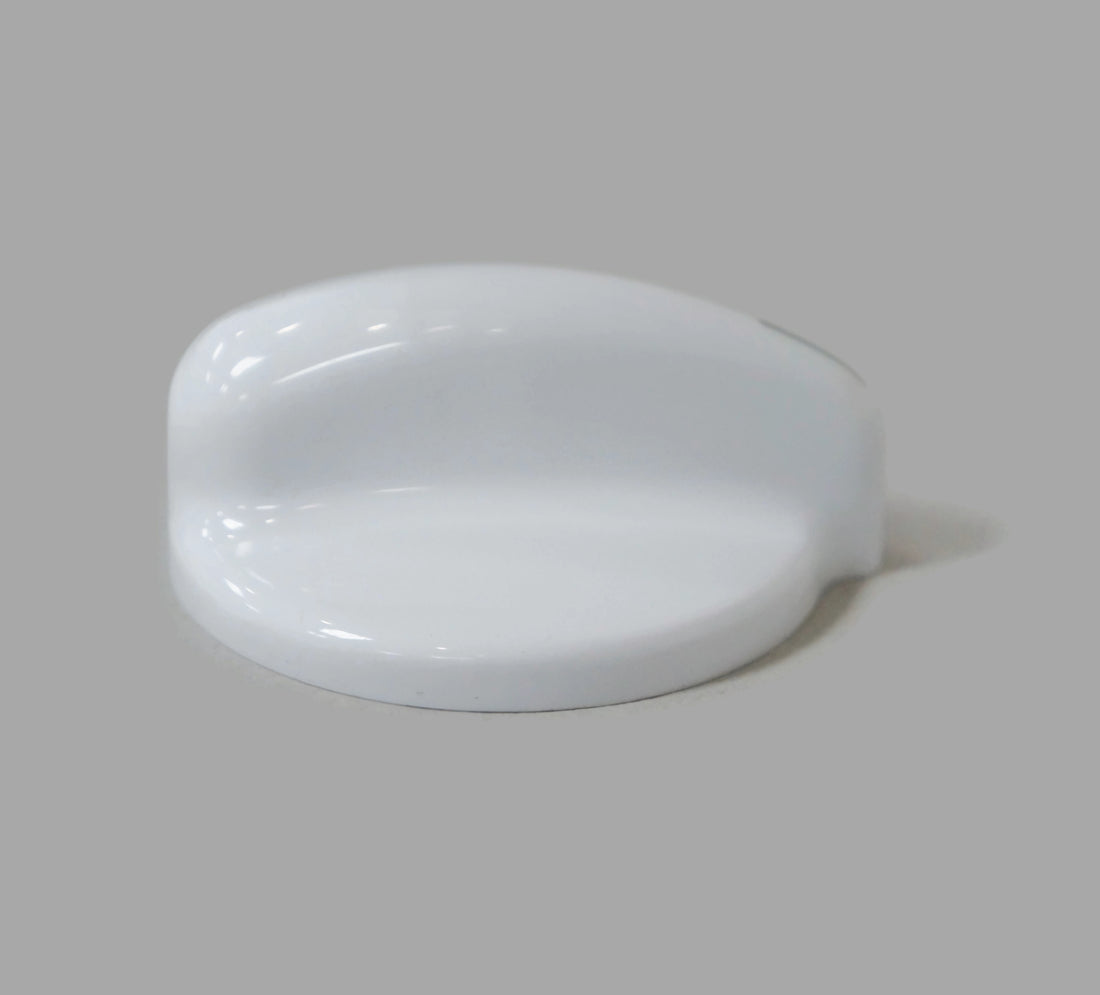 GE WB03T10027 Range Burner Knob White Right