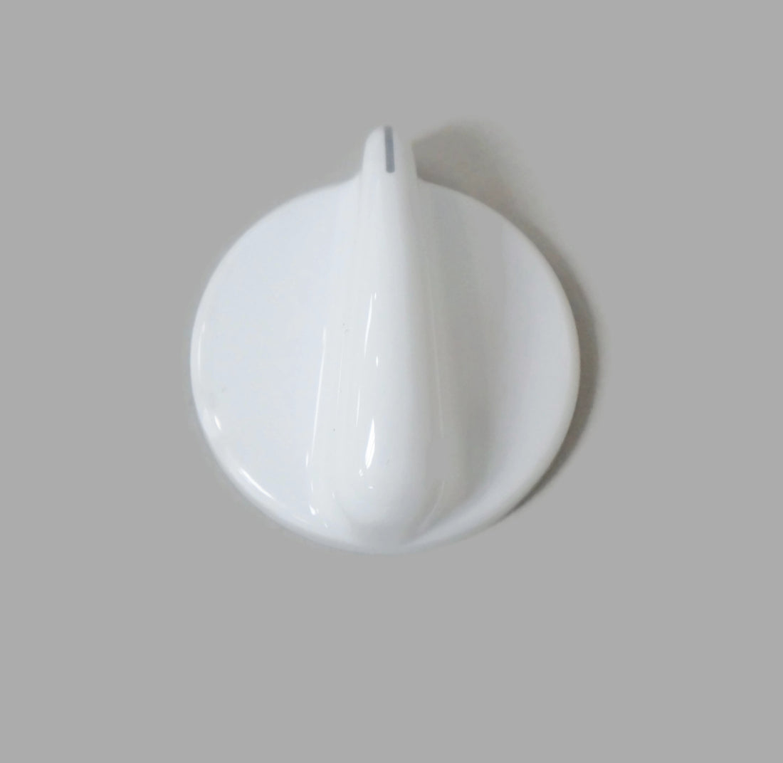 GE WB03T10027 Range Burner Knob White Top