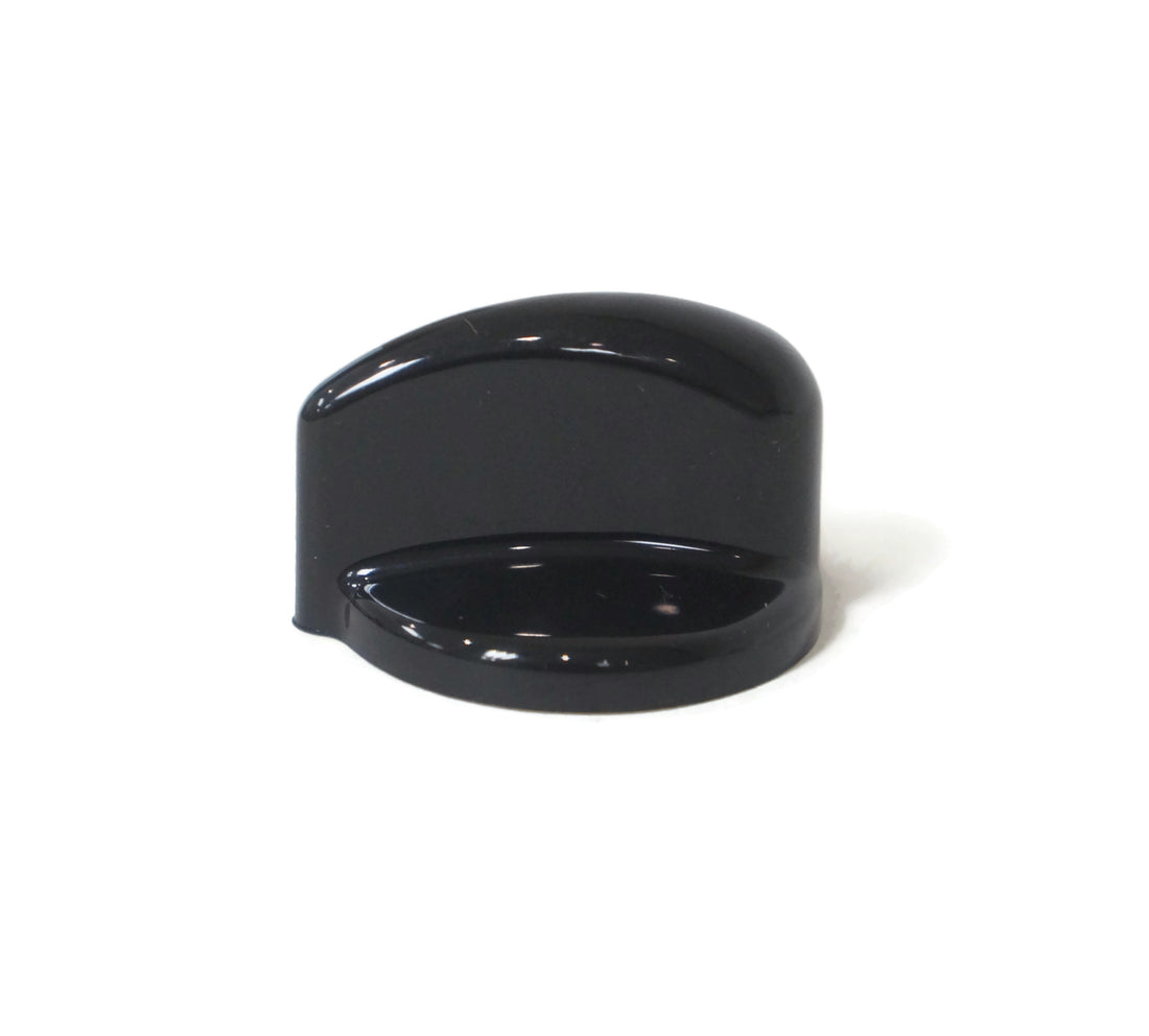 GE WB03X10136 Range Burner Knob Black Left