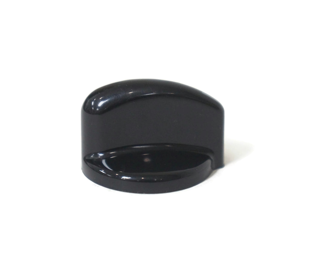 GE WB03X10136 Range Burner Knob Black Right