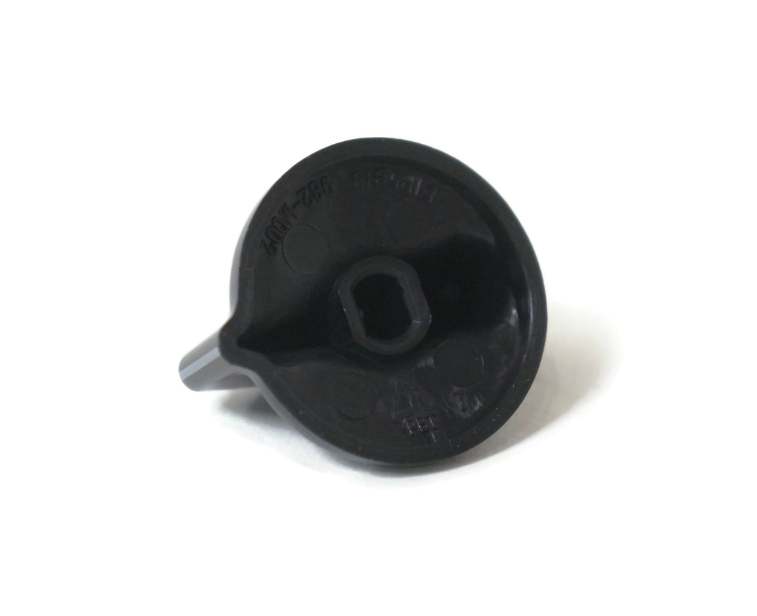 GE WB03X10136 Range Burner Knob Black Underside