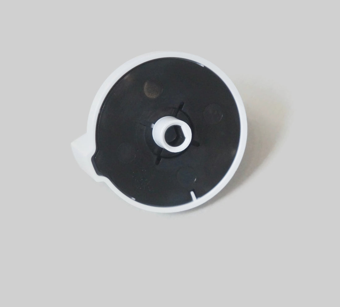 GE WB03X20284 Burner Knob White Underside