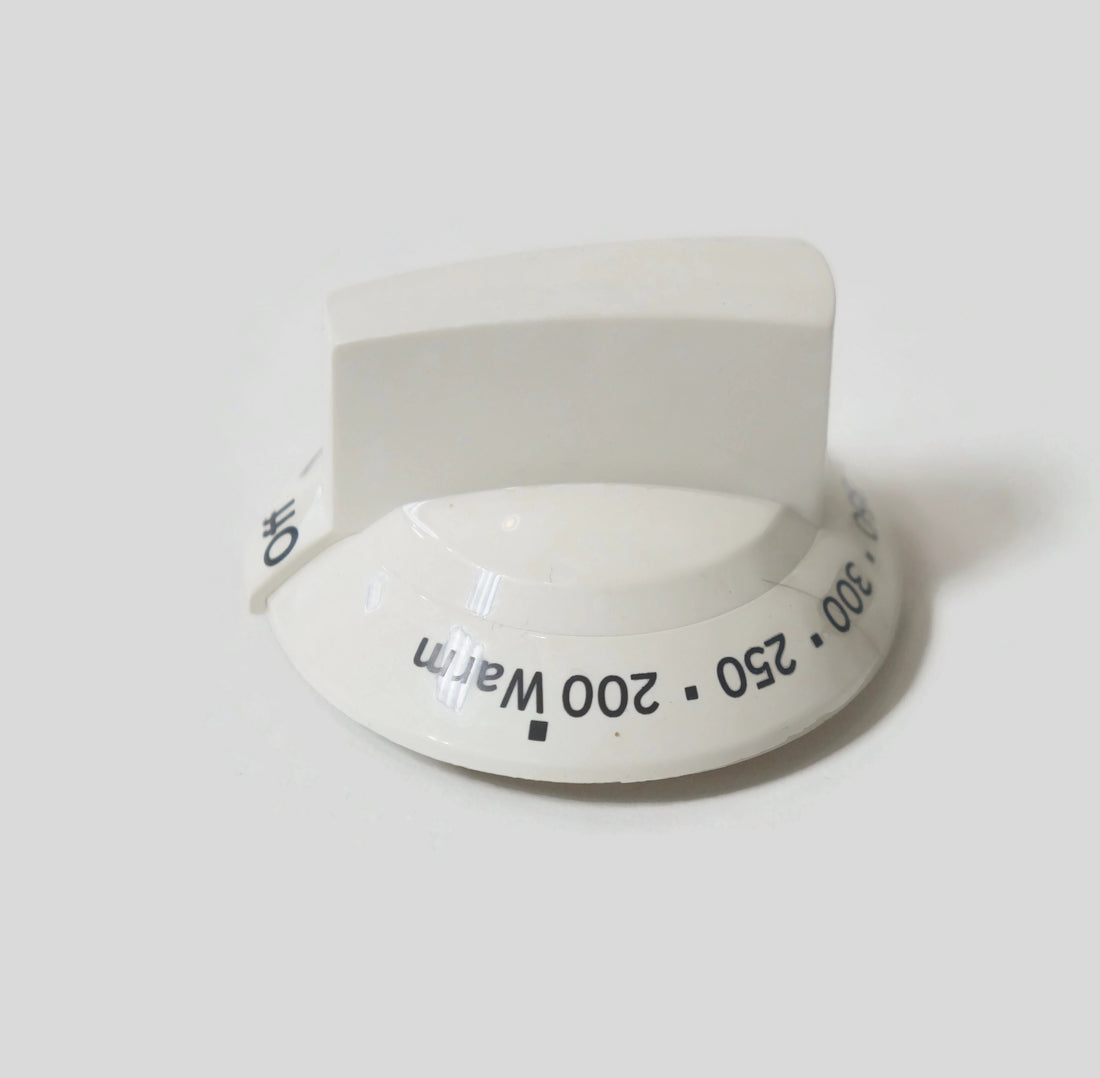 GE WB03X21361 Oven Thermostat Knob Bisque Left