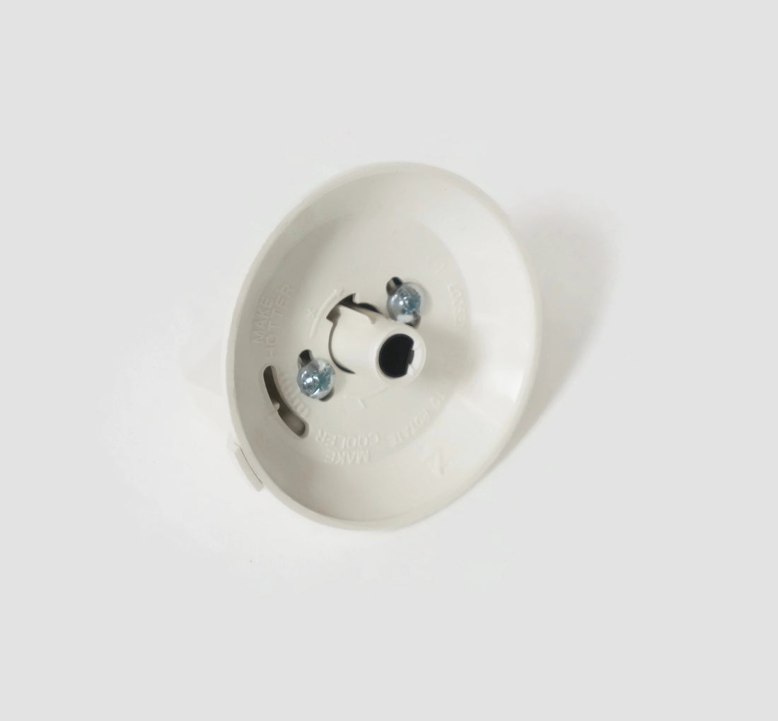 GE WB03X21361 Oven Thermostat Knob Bisque Underside