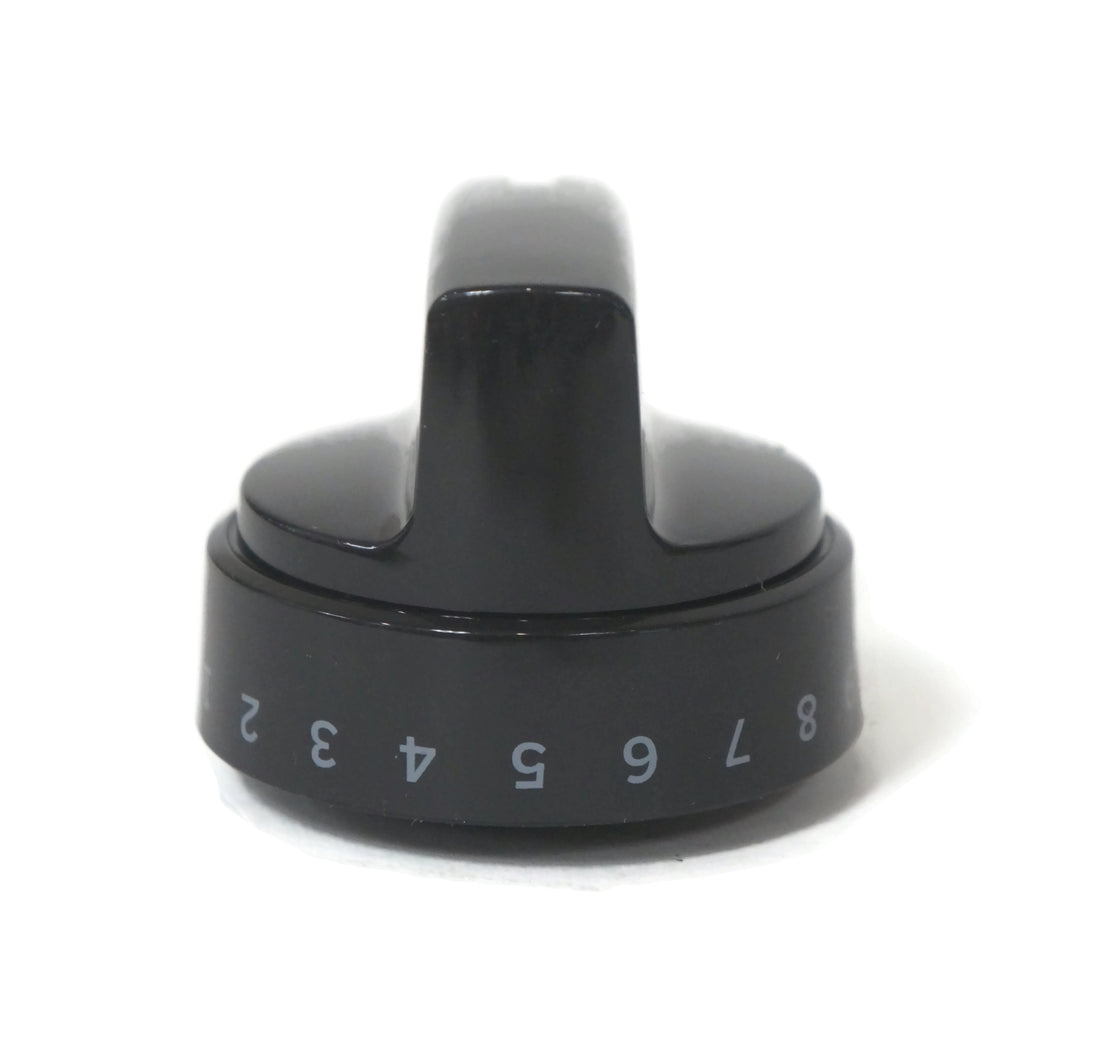 GE WB03X26675 Gas Range Knob Black Bottom