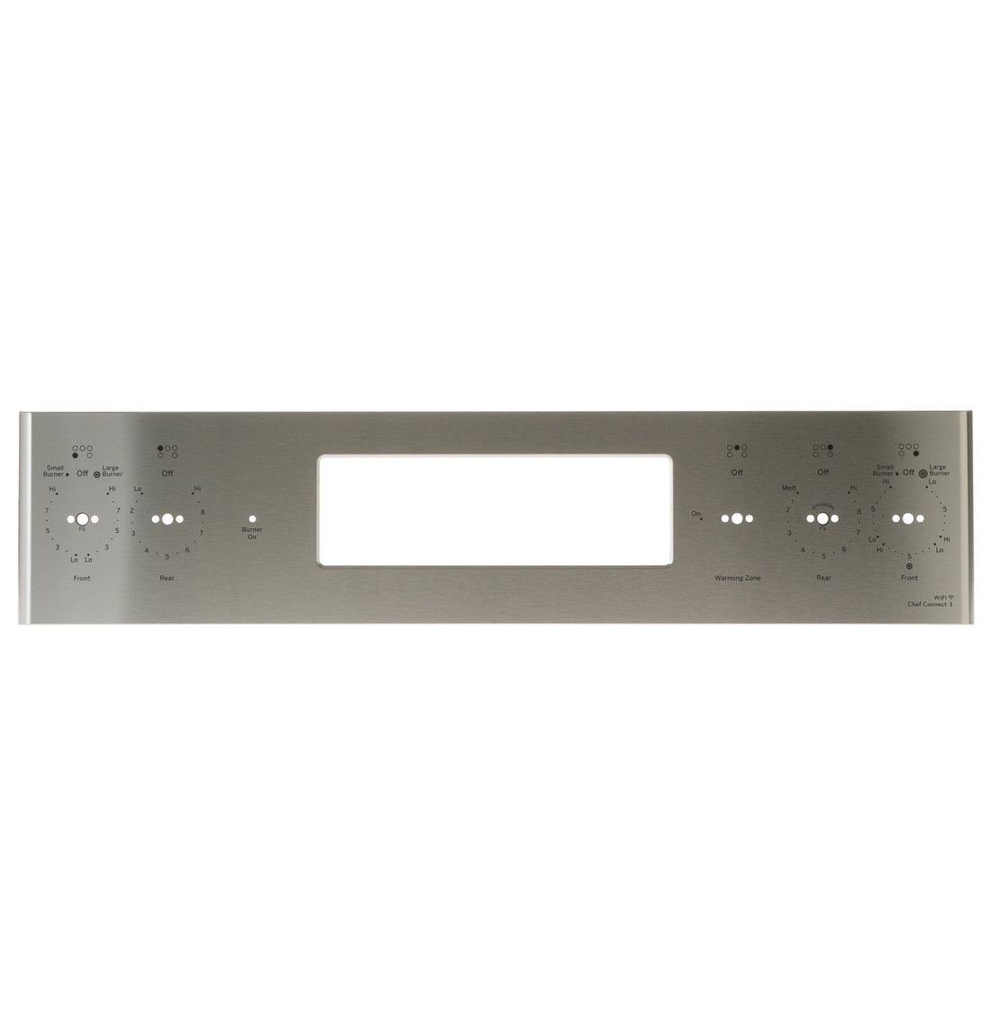 GE WB07X39528 Range Control Panel