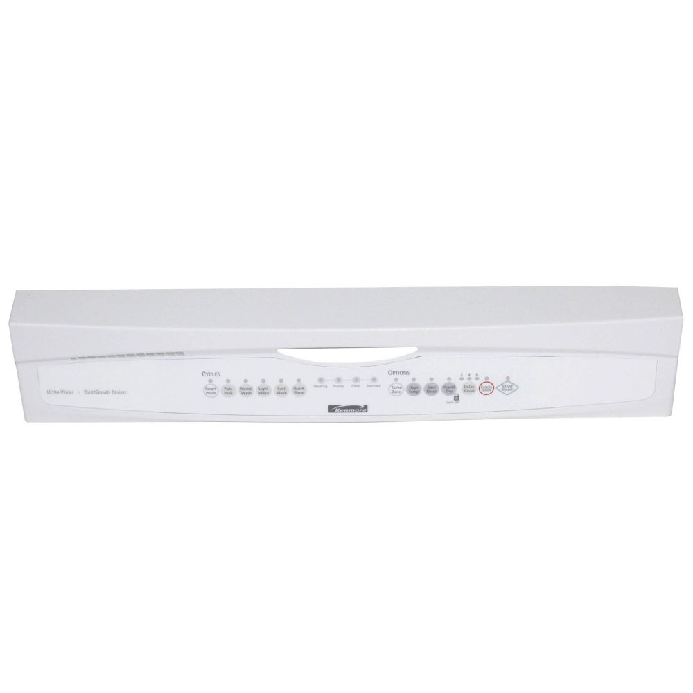 Kenmore WPW10243210 Dishwasher Control Panel White