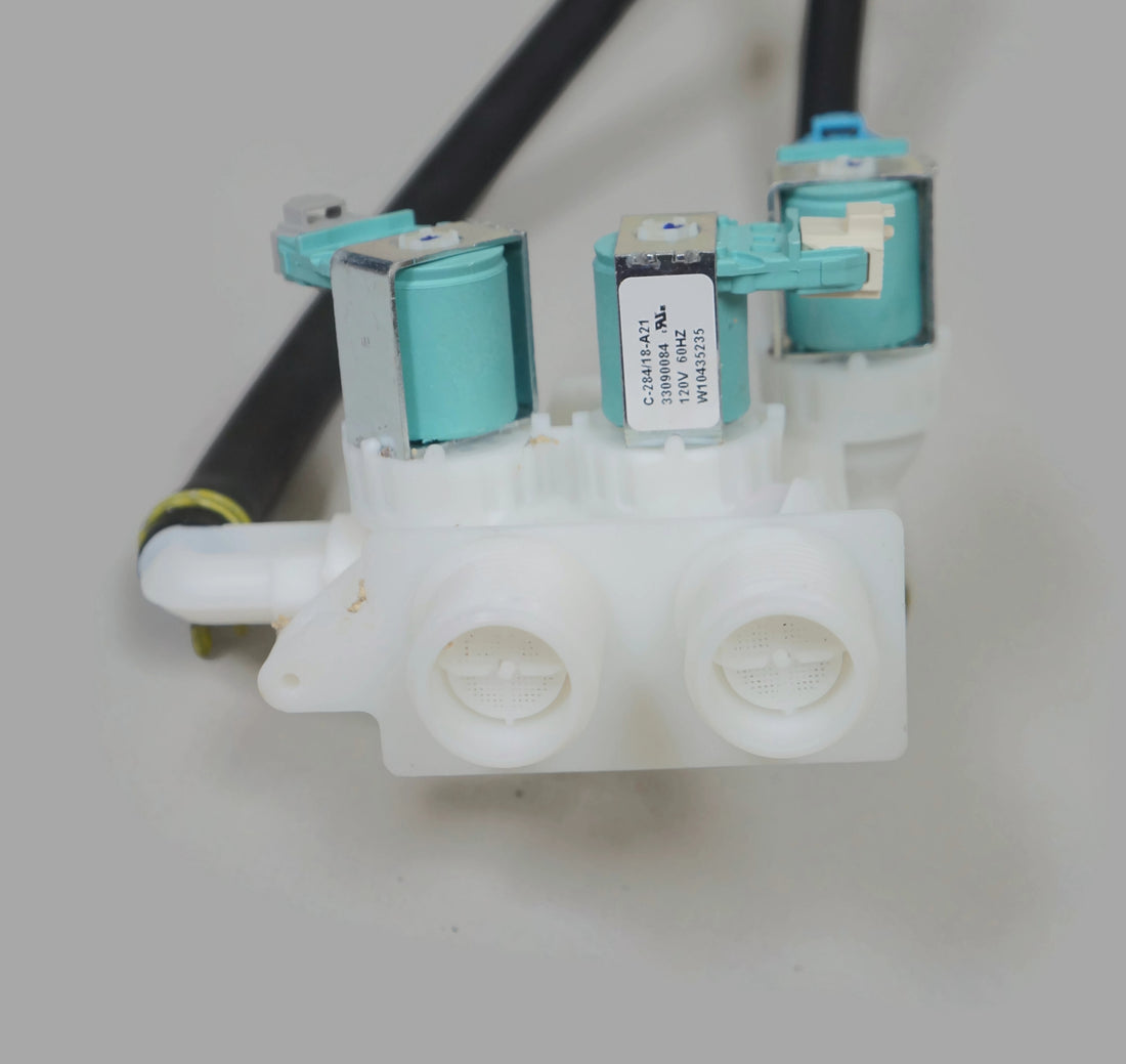 Whirlpool W10599356 Water Valve Inlets