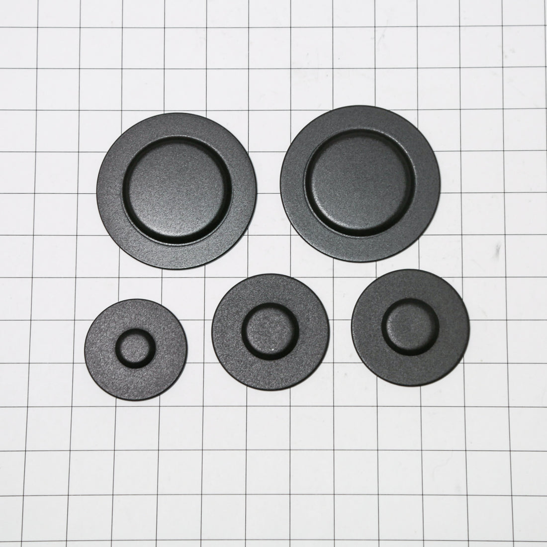 Whirlpool WPW10183374 Burner Cap Set