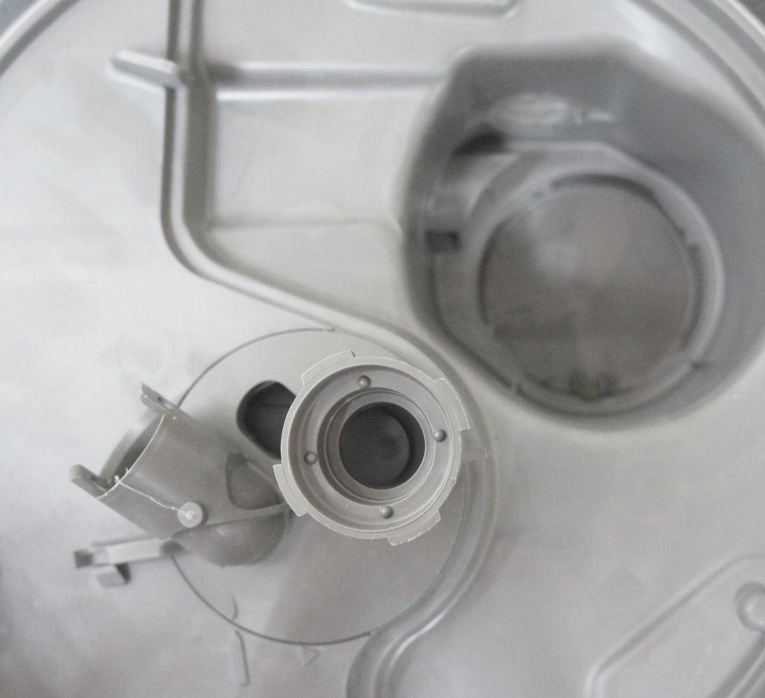 Whirlpool WPW10455261 Sump And Motor Top Closeup