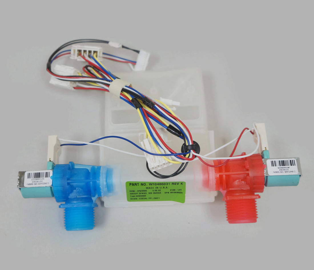 Whirlpool WPW10486031 Washer Water Inlet Valve
