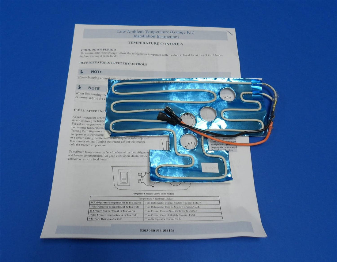 Electrolux 5303918301 Refrigerator Garage Kit