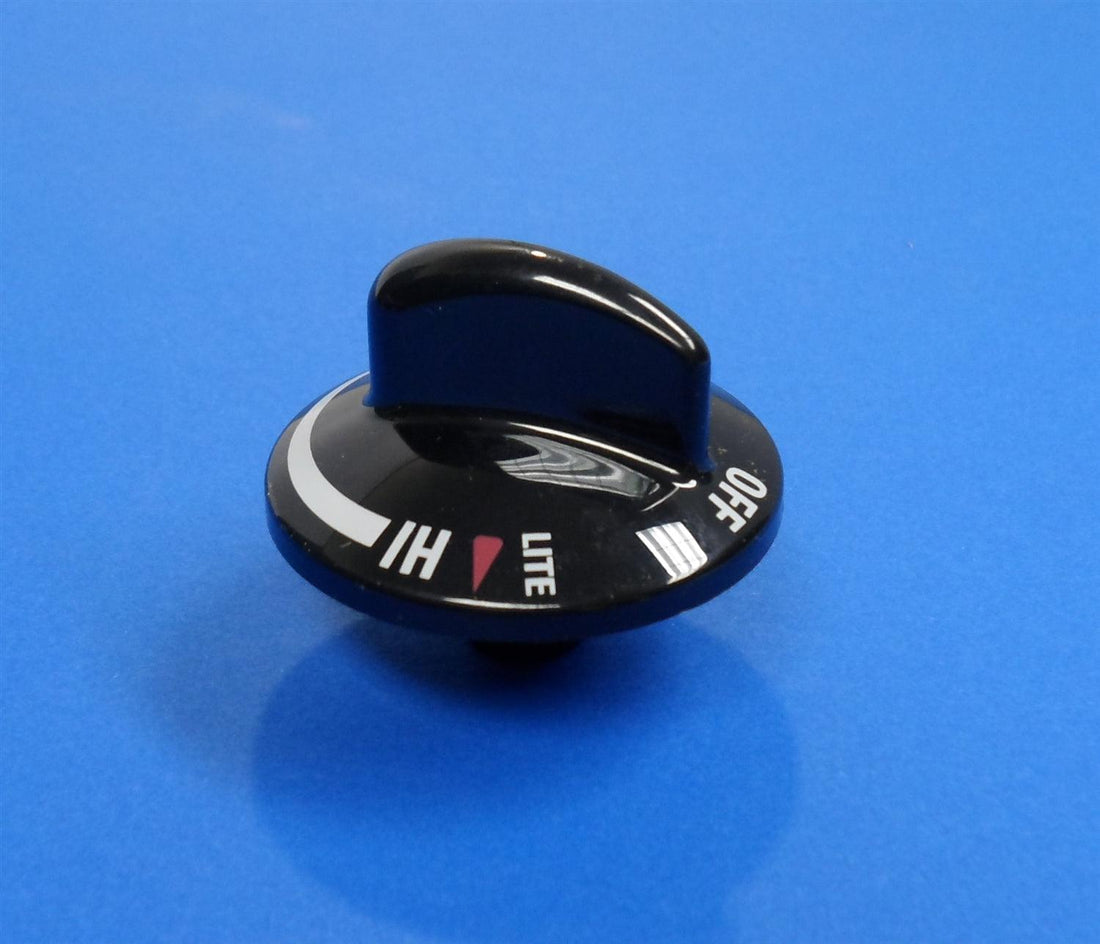 GE Cooktop Control Knob Black WB03X10122