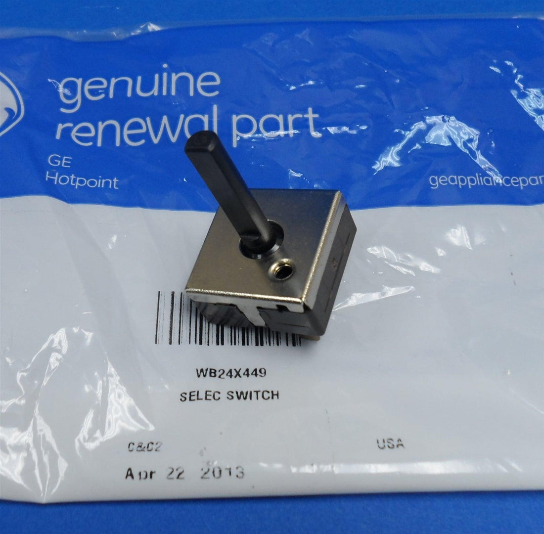 GE WB24X449 Range Selector Switch