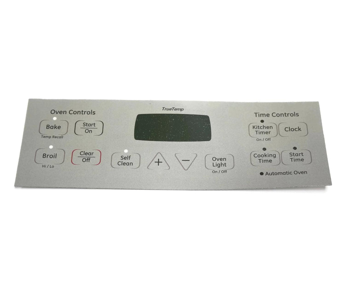 GE WB27K10279 Oven Control Overlay