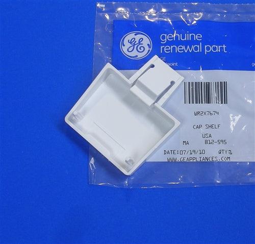 GE Refrigerator Shelf End Cap WR2X7674