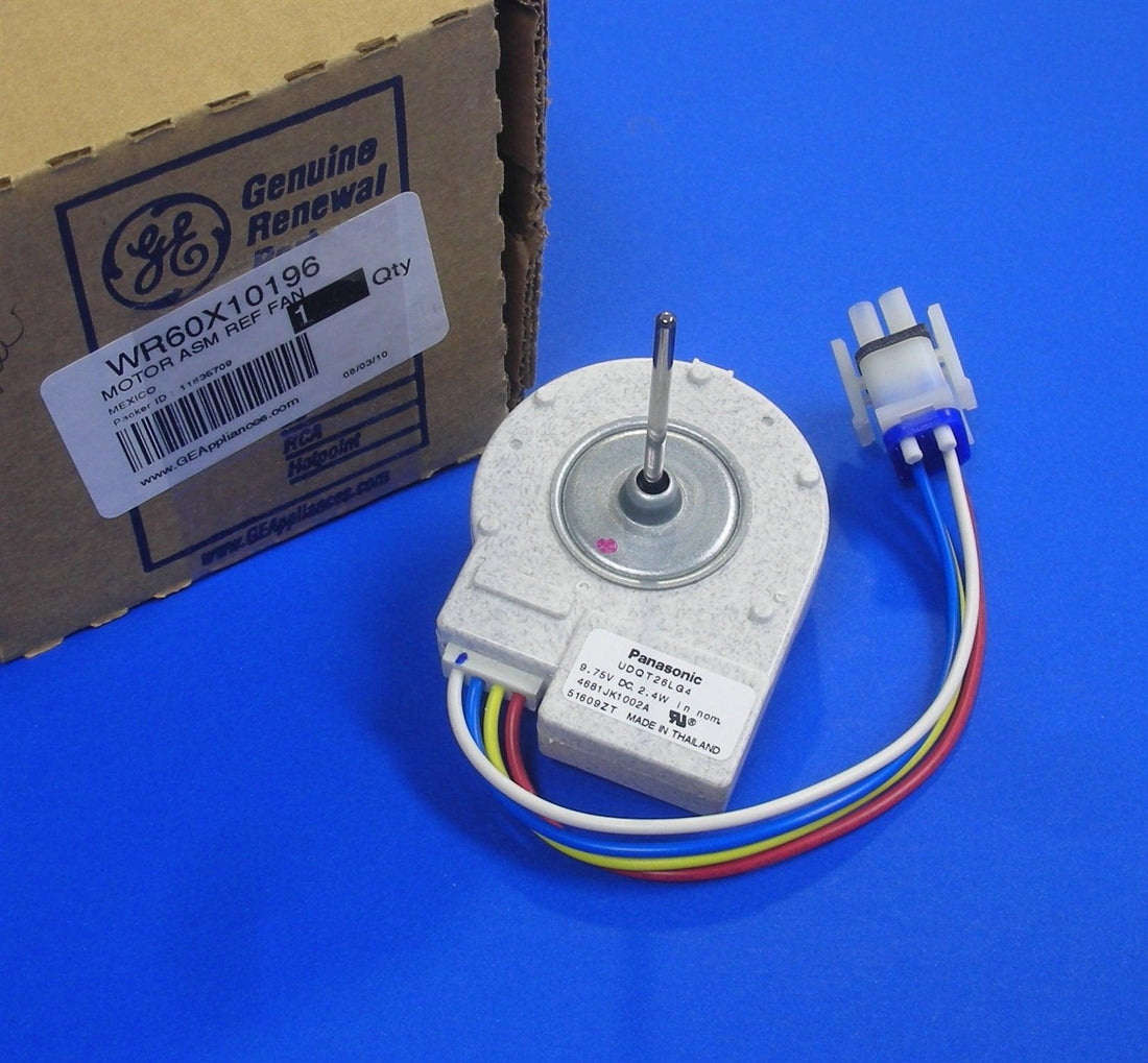 GE Refrigerator Evaporator Fan Motor WR60X10196