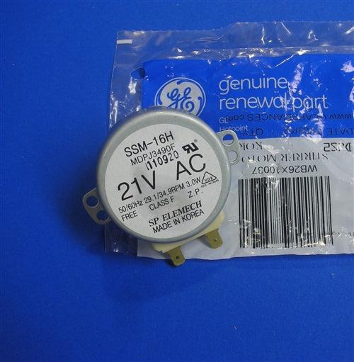 GE Microwave Stirrer Motor WB26X10037
