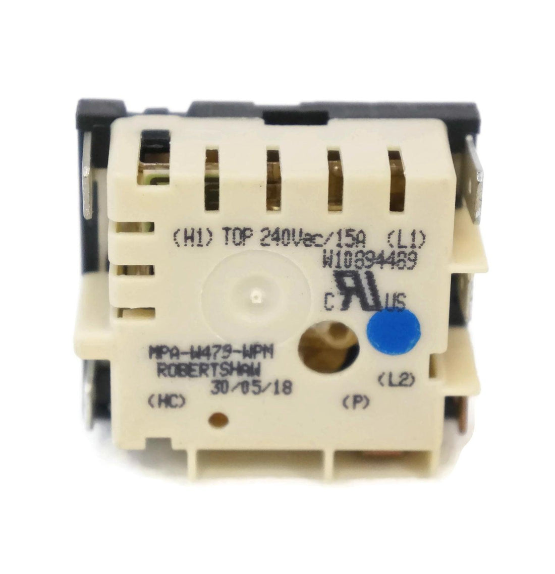 Whirlpool W11088181 Infinite Burner Switch Back