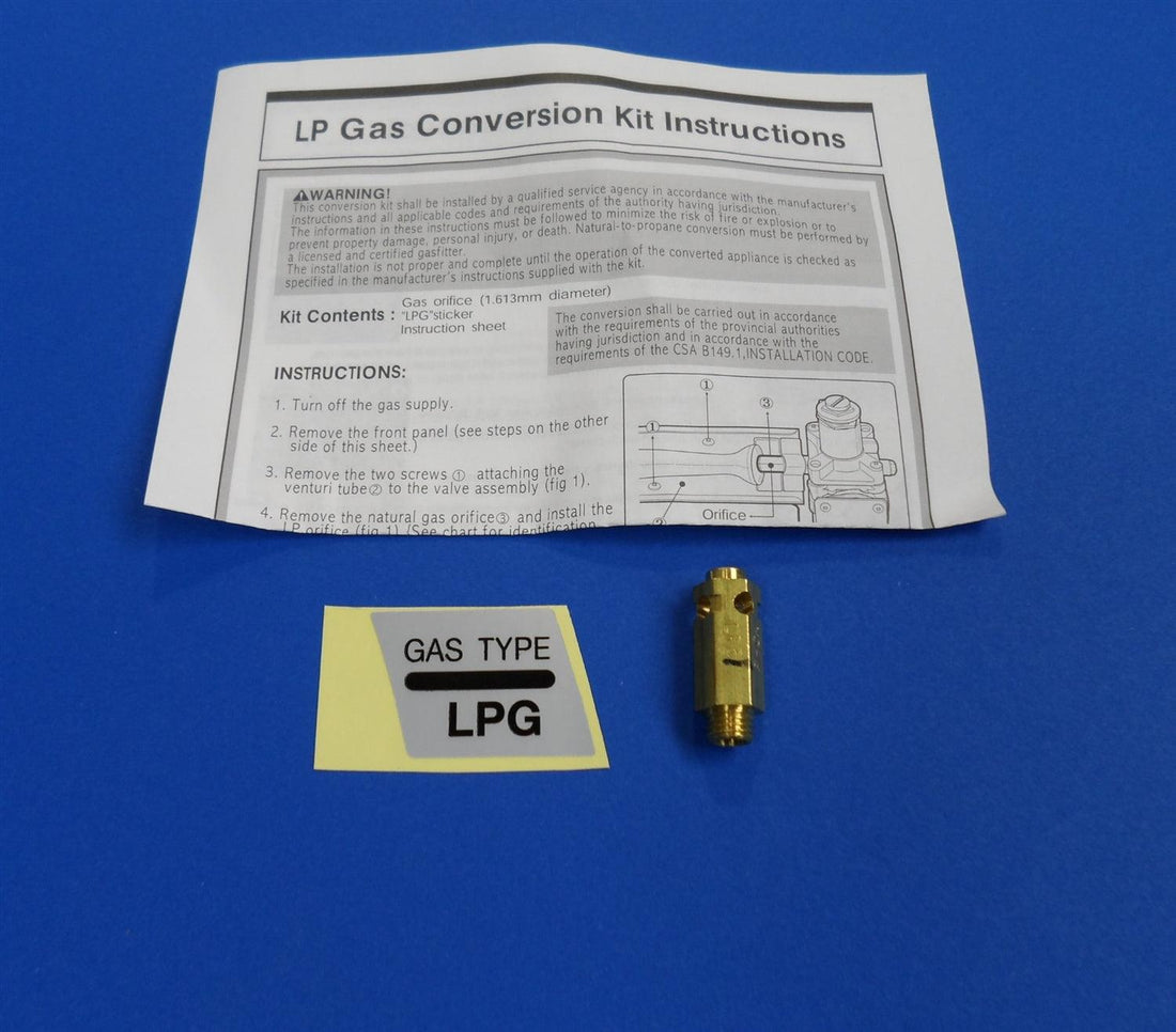 LG Gas Dryer LP Conversion Kit 383EEL3002D