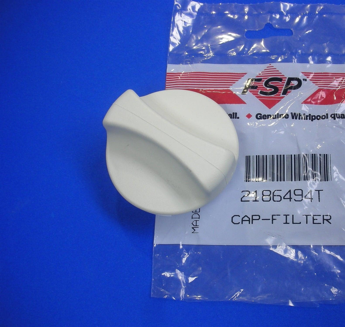 Whirlpool Kenmore Filter Housing Cap Bisque WP2186494T