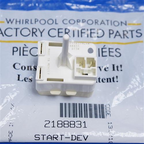 Whirlpool WP2188831 Start Relay and Overload