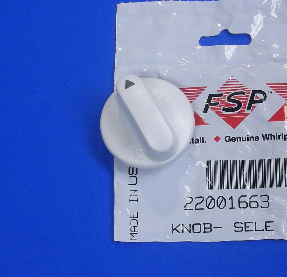 Maytag Amana Washer or Dryer Selector Knob WP22001663