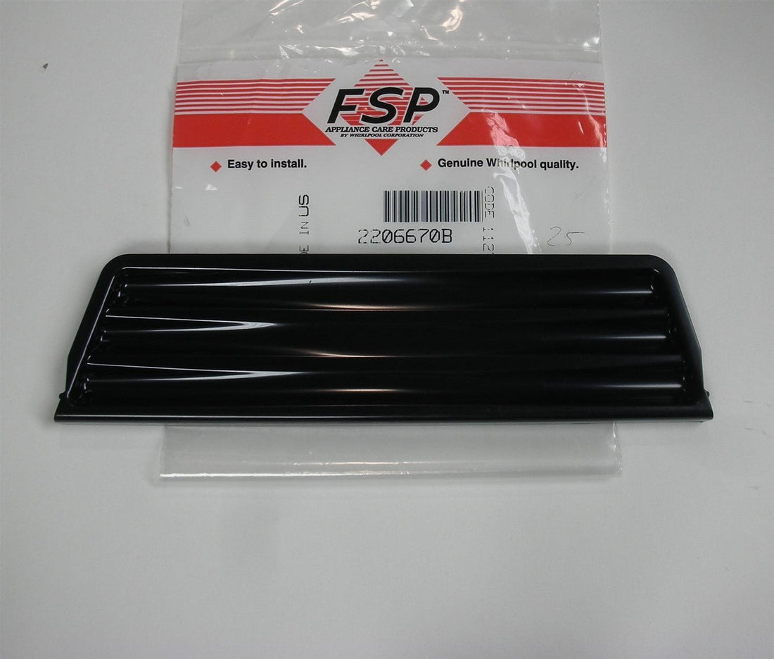 Whirlpool Dispenser Overflow Grill WP2206670B Black