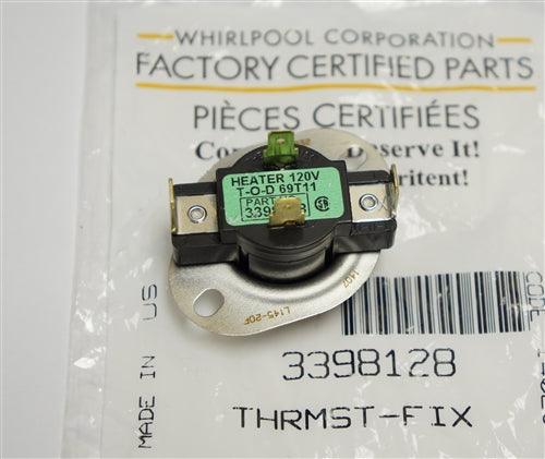Whirlpool Dryer Operating Thermostat WP3398128