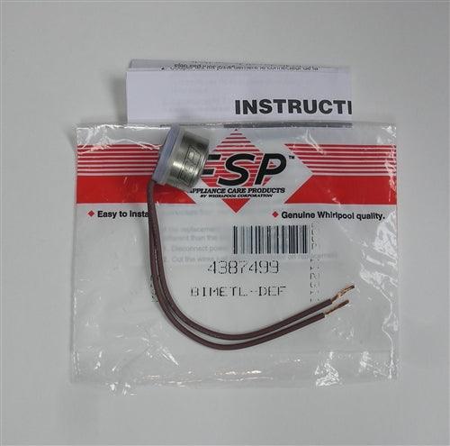 Whirlpool Kenmore Defrost Thermostat WP4387499