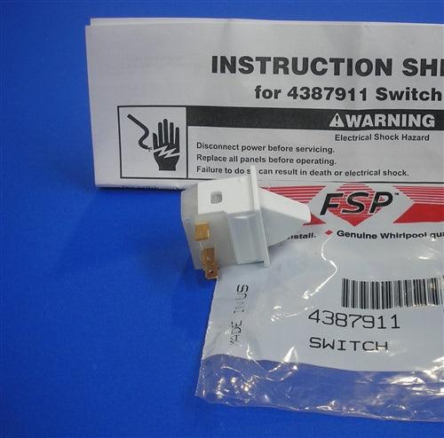 Whirlpool Kenmore Refrigerator Light Switch WP4387911