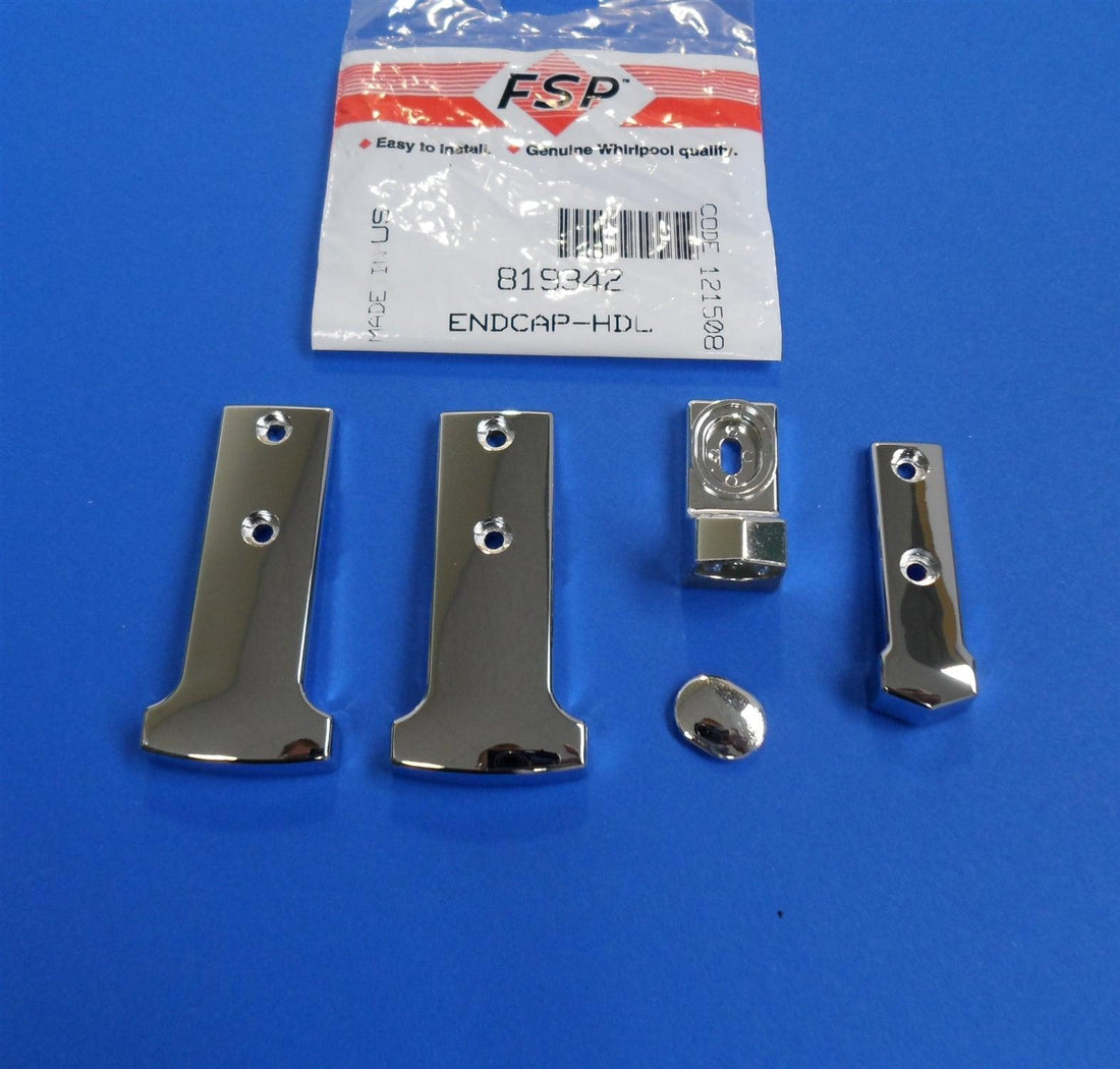 Whirlpool 819342 Refrigerator Handle End Cap Kit