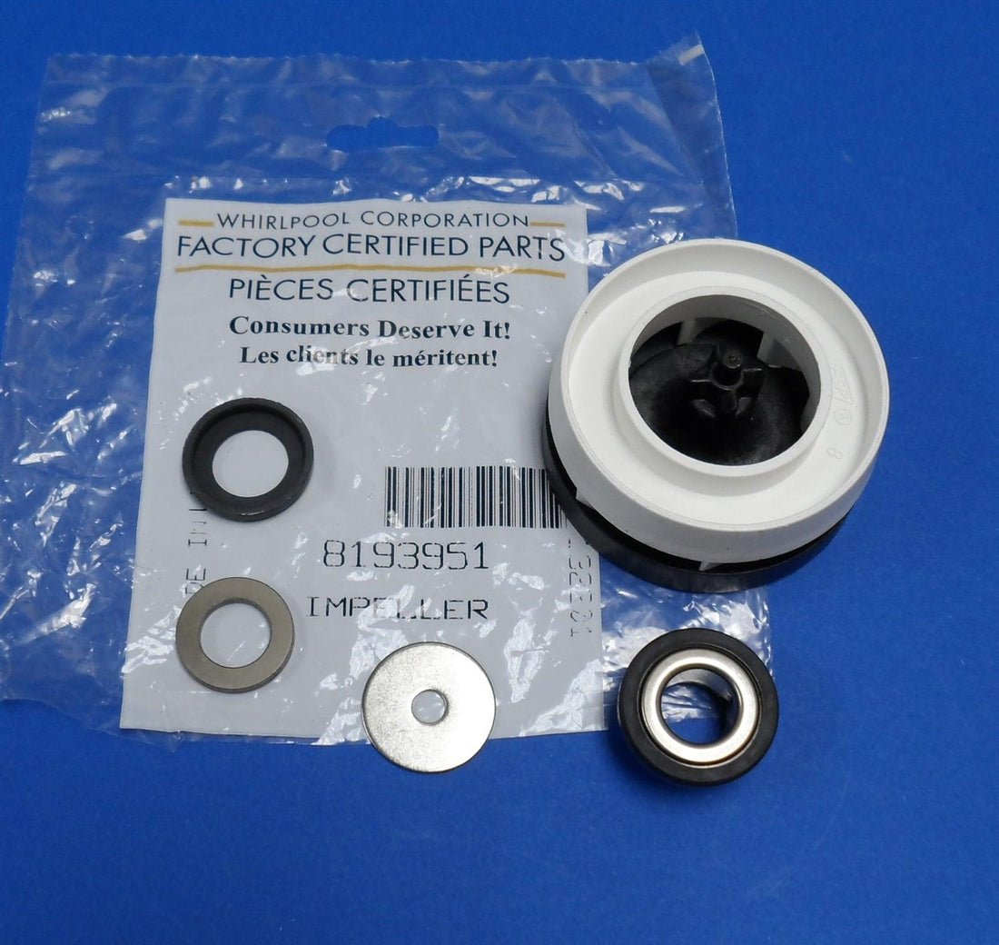 Whirlpool 8193951A Dishwasher Impeller Kit