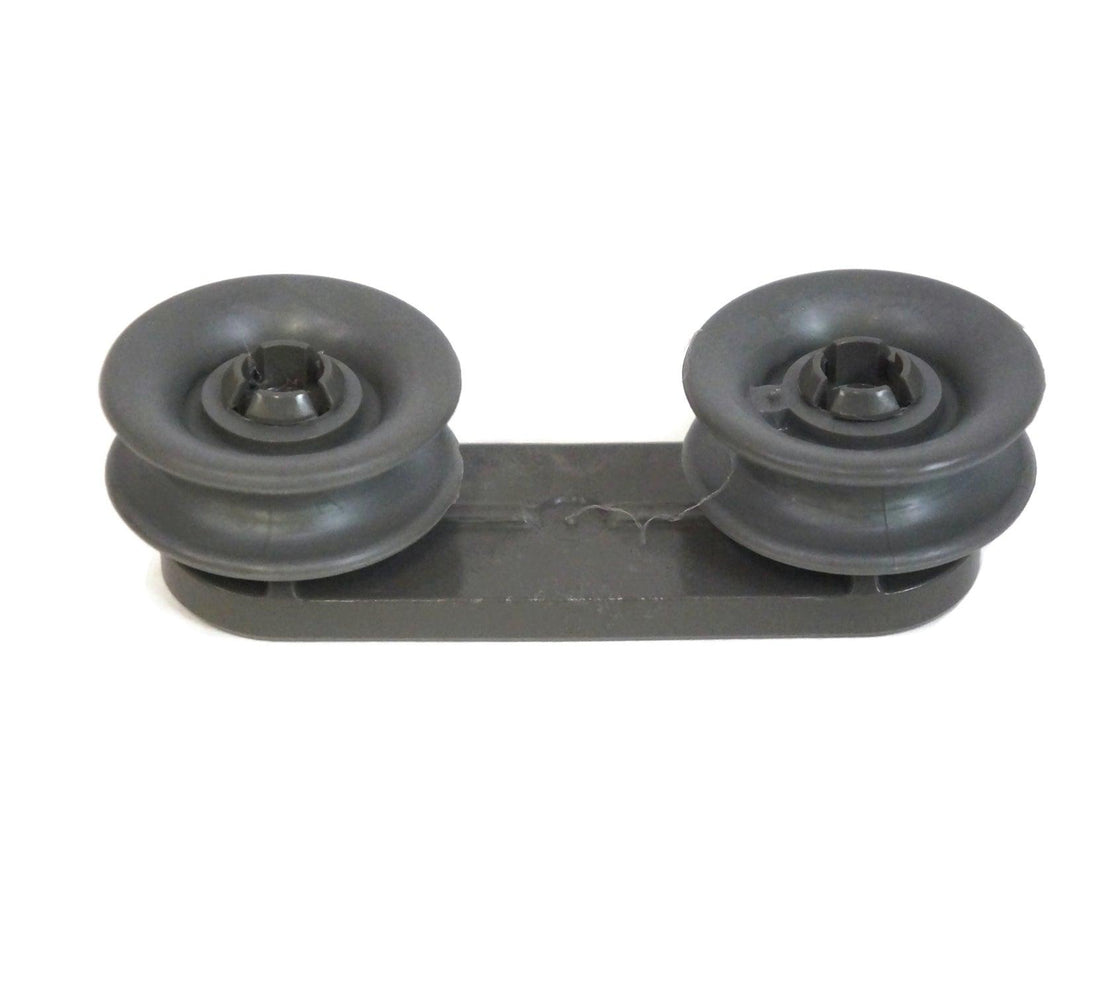 Dishwasher Upper Rack Wheel & Bracket Assembly - Replaces Whirlpool WPW10078083, AP6014875, W10078083