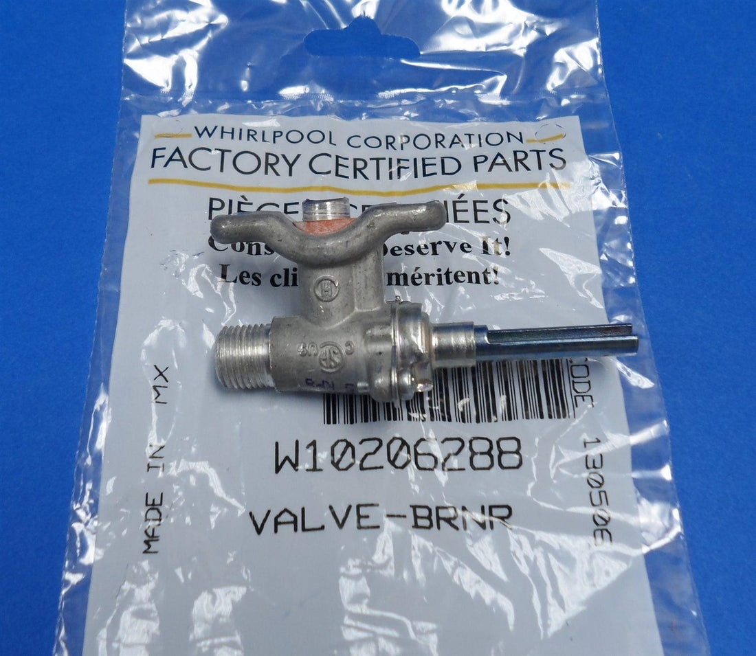 Whirlpool WPW10206288 Range Gas Valve