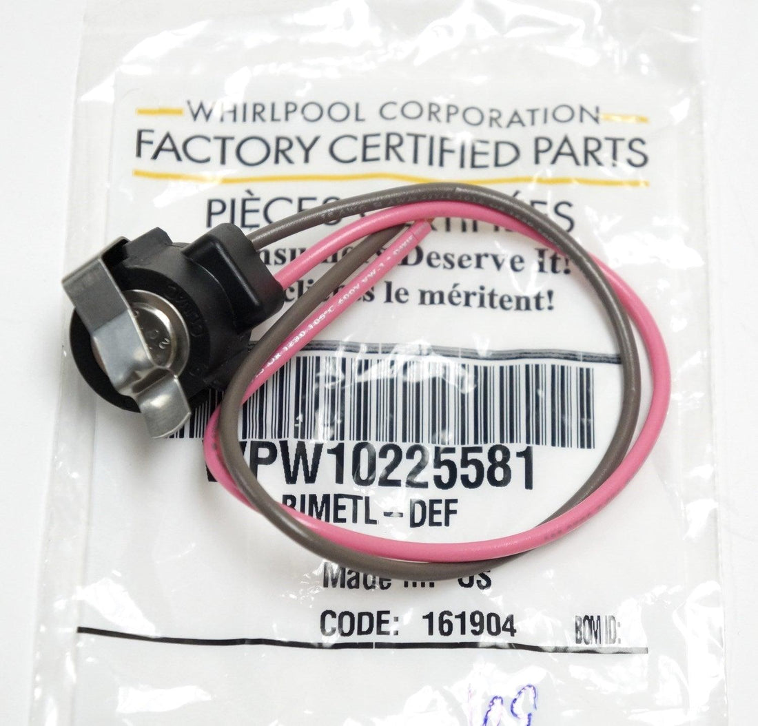 Whirlpool WPW10225581 Defrost Thermostat